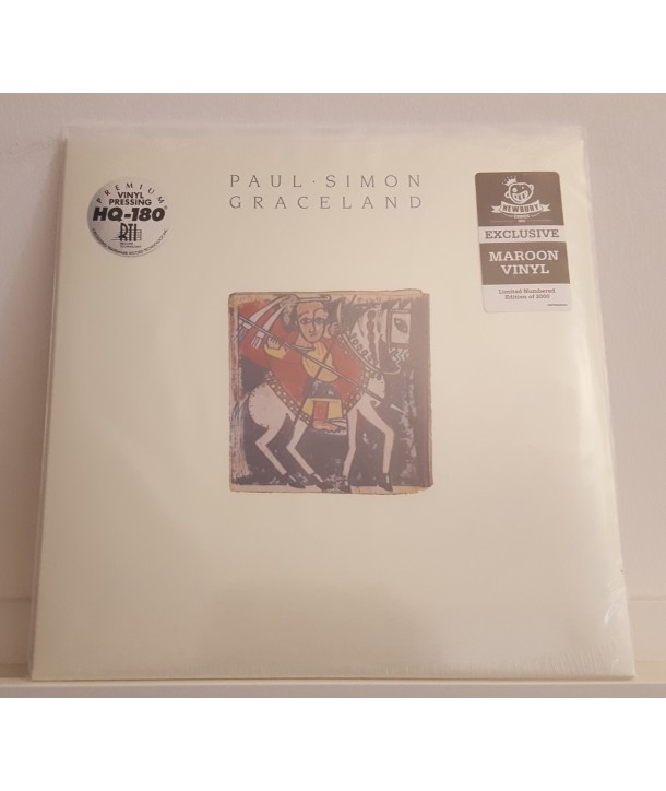 SIMON PAUL - GRACELAND (LP MAROON ED. LTD NUMBERED HQ-180)