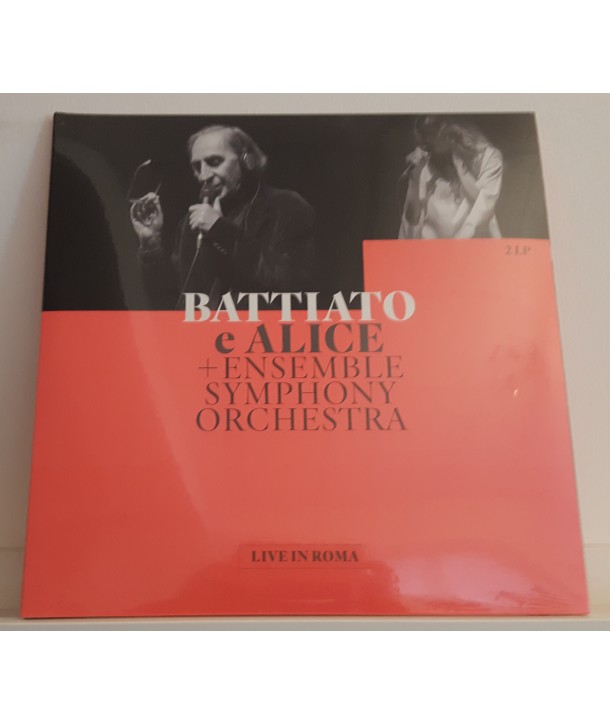 BATTIATO FRANCO - ALICE & ENSEMBLE SYMPHONY ORCHESTRA - LIVE IN ROMA (2LP EDIZIONE LIMITATA NUMERATA 180GR.)
