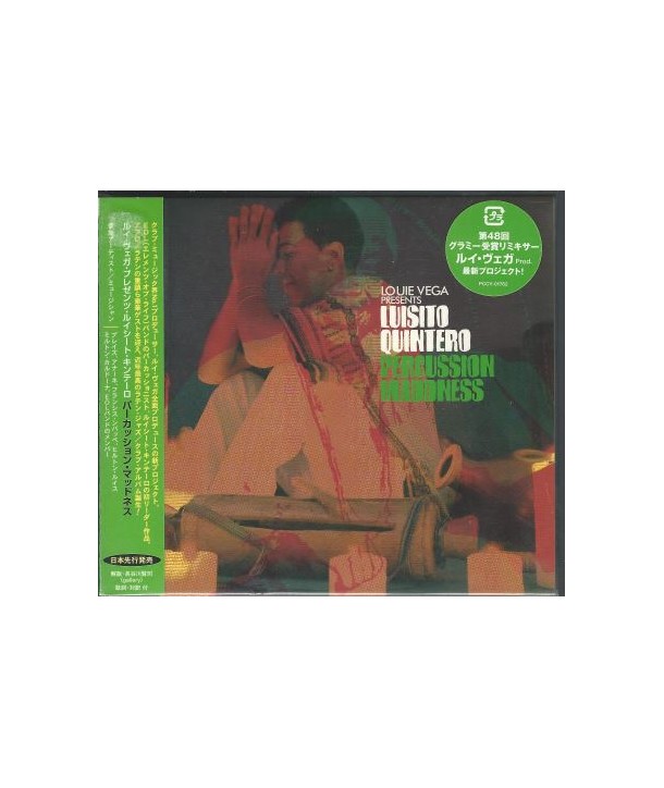 QUINTERO LUISITO - PERCUSSION MADDNESS ( CD JAPAN )