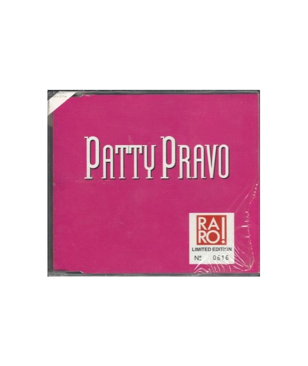 PRAVO PATTY - I DO LOVE YOU ( CDS RARO! ED. LIMITATA NUMERATA )