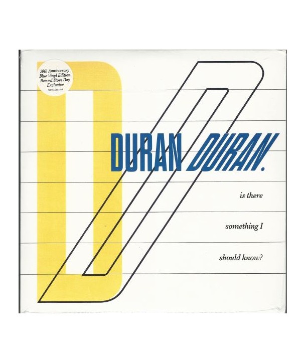 DURAN DURAN - IS THERE SOMETHING I SHOULD KNOW ? ( 7" BLUE )