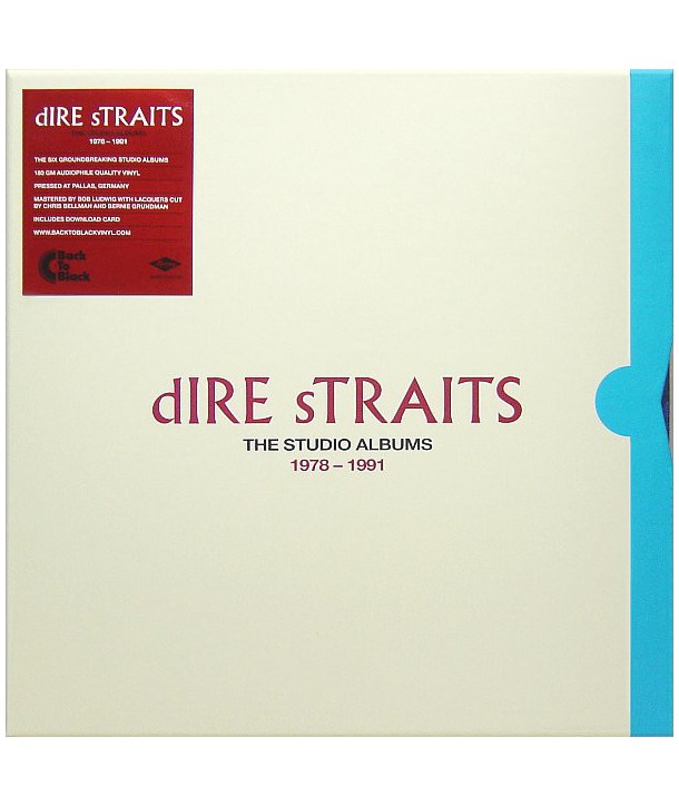 DIRE STRAITS - THE STUDIO ALBUMS 1978 - 1991 ( BOX SET 6 LP )