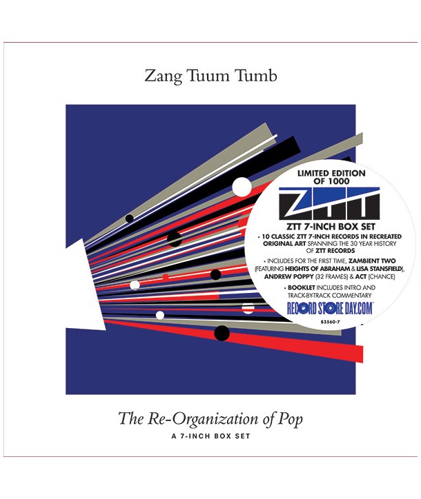 COMPILATION - ZANG TUUM TUMB ( THE RE-ORGANIZATION OF POP ) ( BOX SET 10 X 7" LTD ED. NUMBERED )