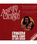 JOEY NEGRO - REMIXED WITH LOVE - ASHFORD & SIMPSON - FOUND A CURE ( 12" WHITE VINYL )