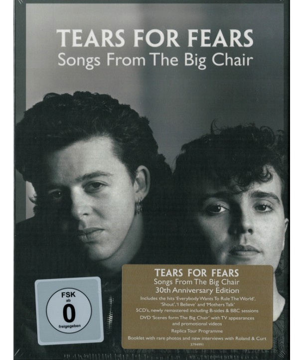 TEARS FOR FEARS - SONGS FROM THE BIG CHAIR ( DELUXE BOX SET 6 DISCS )