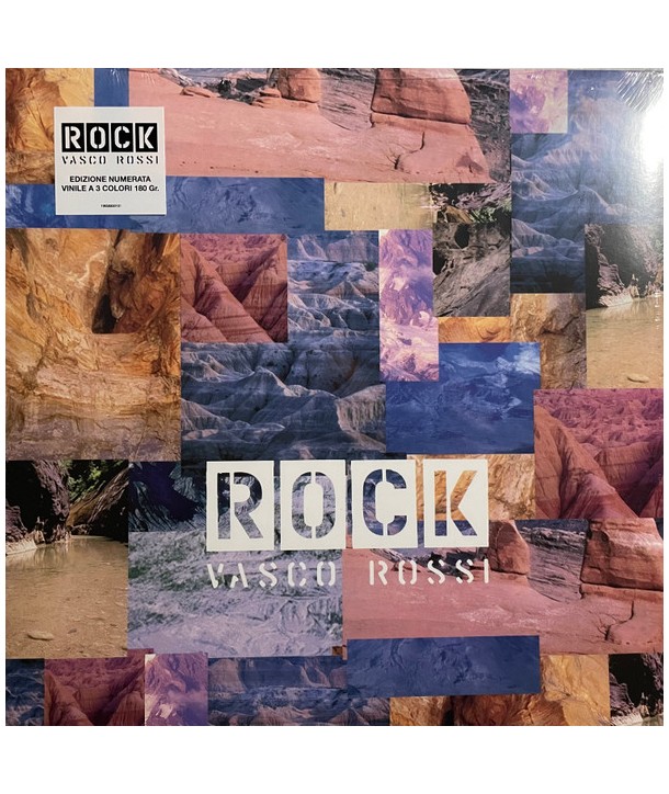 Vasco Rossi ‎– Rock ( LP - TRICOLORE )