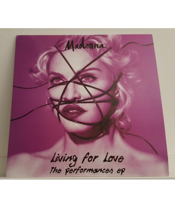 MADONNA - LIVING FOR LOVE THE PERFORMANCES EP (ORANGE ED. LTD. ED.)