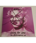 MADONNA - LIVING FOR LOVE THE PERFORMANCES EP ( 2 LP ORANGE ED. LTD. ED.)