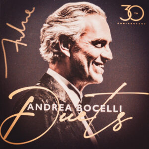 Duets – 30th Anniversary - Andrea Bocelli - Autografato