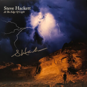 At The Edge Of Light (2 LP Col. Signed + CD) - Steve Hackett - Autografato