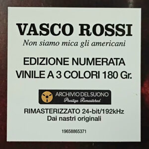 Non siamo mica gli americani (LP 3 Col.) - Vasco Rossi