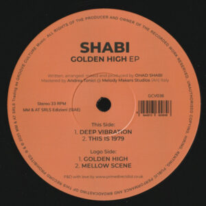 Golden High EP (12”) - Shabi