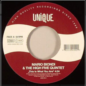 This Is What You Are / I Can't Keep From Cryin' Sometimes (7") - Mario Biondi & The High Five Quintet