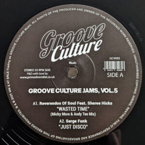 Groove Culture Jams, Vol.5 (12”) - Various