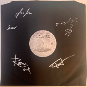The Time Machine (LP Aquatic Blue Autogr.) - Via Verdi - Autografato